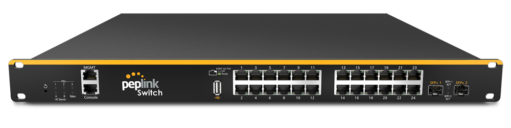 24-Port-SD-Switch-w.-850WBudget - Business Phones & Office Phone Systems St. Louis, MO | Metropark Communications Inc.